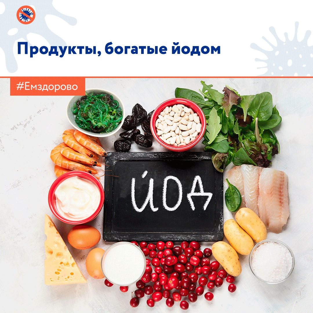 Продукты богатые йодом картинки